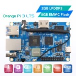 Original New Orange Pi 3 LTS 3lts Orange pi 3lts Single Board Computer All Winner H6 2GB RAM 8G EMMC Development Board Computer